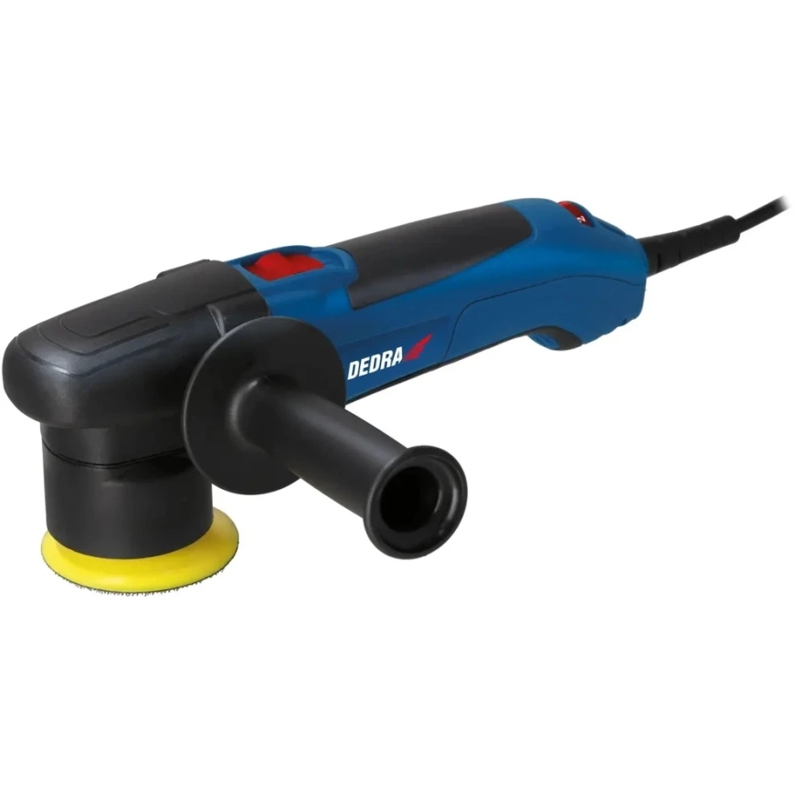Dedra Polisher Eccentric-Rotary Polishing Tool. 300 W, 75 mm pad, 1500–5800 rpm. – 3