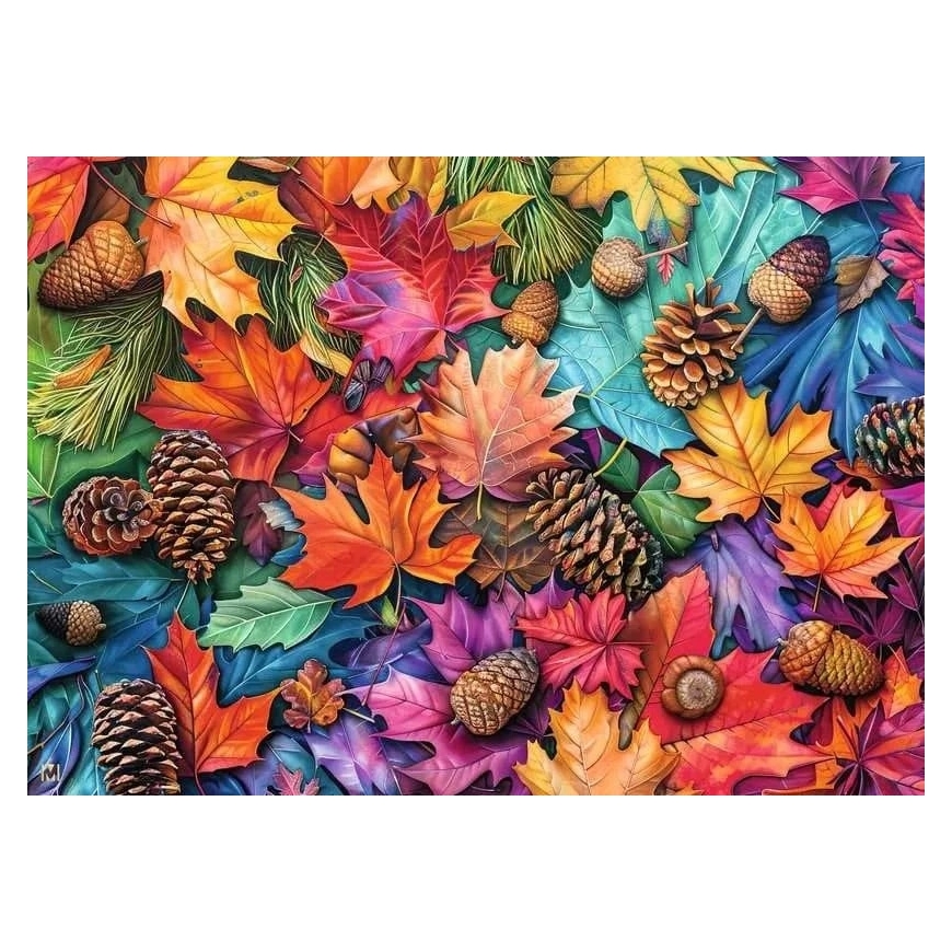 Ravensburger Palapeli 500 kpl - Syyslumous – 2