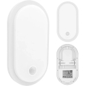 Maclean LED Lamp Motion Sensor Light, PIR Sensor, White, 10W/15/18W, IP65, Color Change Option 3000/4000/6000K, MCE534 W Maclean LED Lamp Motion Sensor Light, PIR Sensor, White, 10W/15/18W, IP65, Color Change Option 3000/4000/6000K, MCE534 W