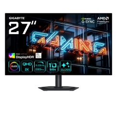 GIGABYTE MO27Q28GR monitori 68,6 cm (27") 2560 x 1440 pikseļi Quad HD OLED Melns