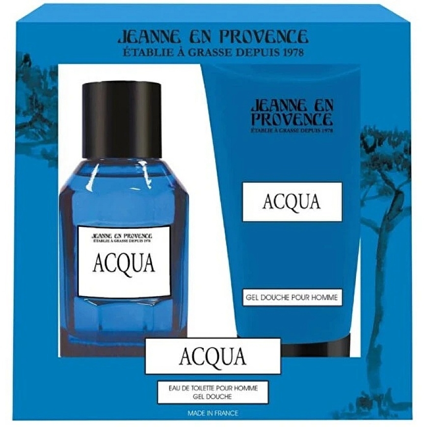 Jeanne En Provence Acqua - EDT 100 ml + dušo želė 150 ml