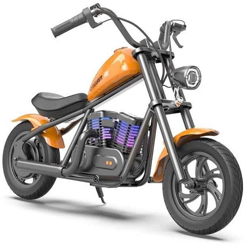 Hyper Gogo Cruiser 12 Plus Motocykl elektrinis - oranžinė – 2