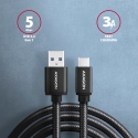 Axagon BUCM3-AM10AB SPEED USB-C USB-A 3.2 Gen 1 cable 1 m Axagon BUCM3-AM10AB SPEED USB-C USB-A 3.2 Gen 1 cable 1 m