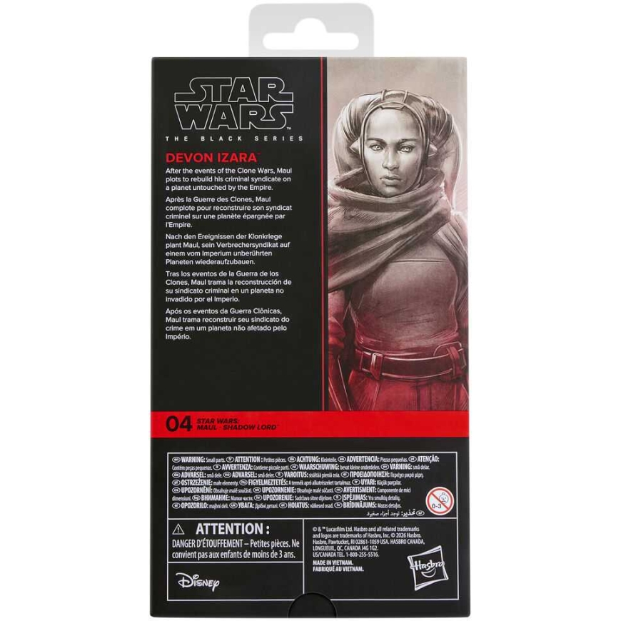 Hasbro Star Wars Maul Shadow Lord Devon Izara figure 15cm – 5
