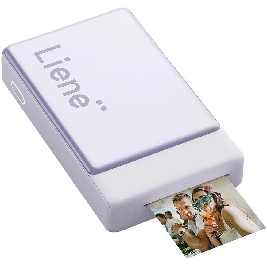 LIENE Pearl N200 Pro 2x3" Kannettava Valokuvapainin (Violetti) – 5