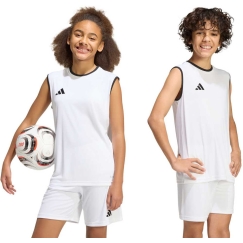 adidas Entrada 26 Lühikeste Varrukatega Jersei lastele valge KB3935 (164cm)