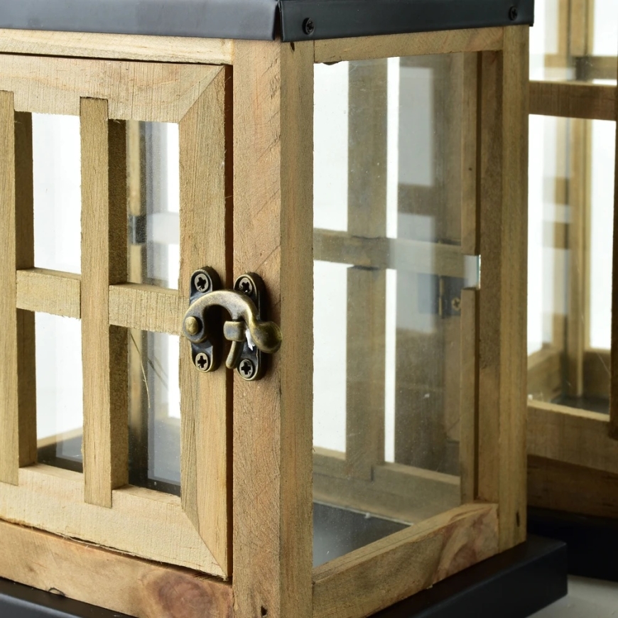 Mondex Since 1986 LEVI Complete 2 Lanterns 24x18x36/17x13x25cm – 3