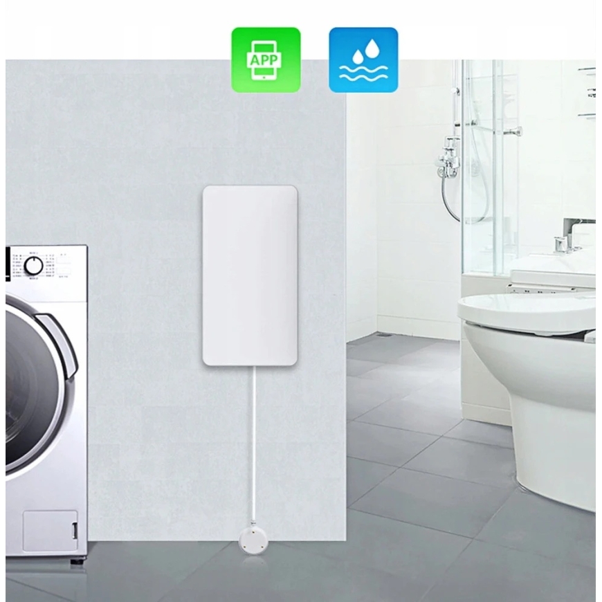 Tuya – potvynių jutiklis – ZigBee – Android / iOS programėlė – RTX ZWS3 – 4