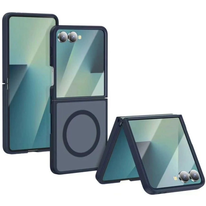 Beline Soft Touch case for Samsung Galaxy Z Flip8 dark blue – 2
