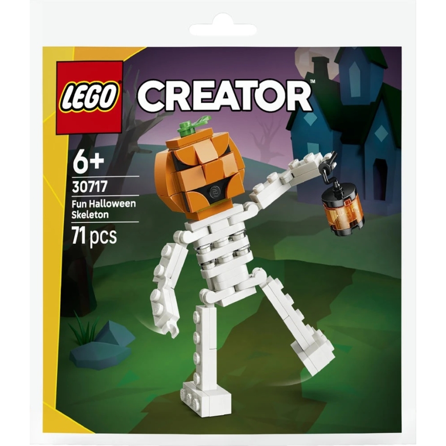 LEGO® Jautrs Helovīna skelets 30717