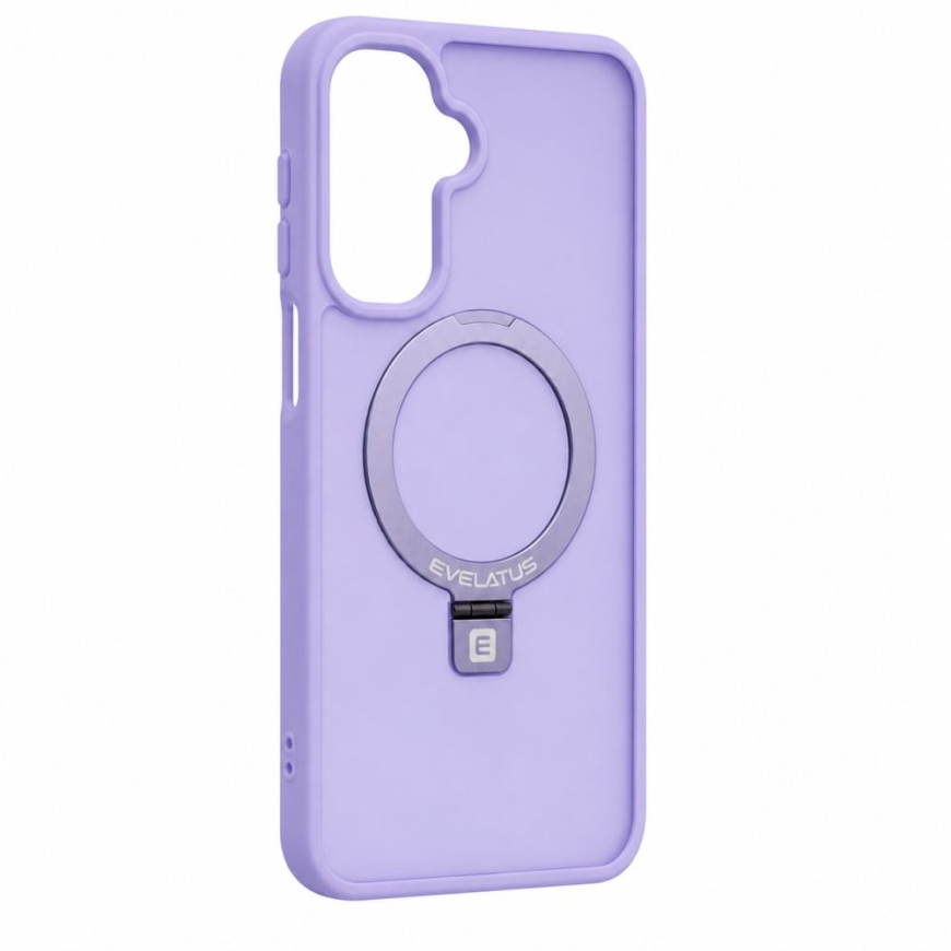 Samsung Galaxy A17 4G / A17 5G Shield Case with MagSafe & Stand Matte Ring Lavender Purple