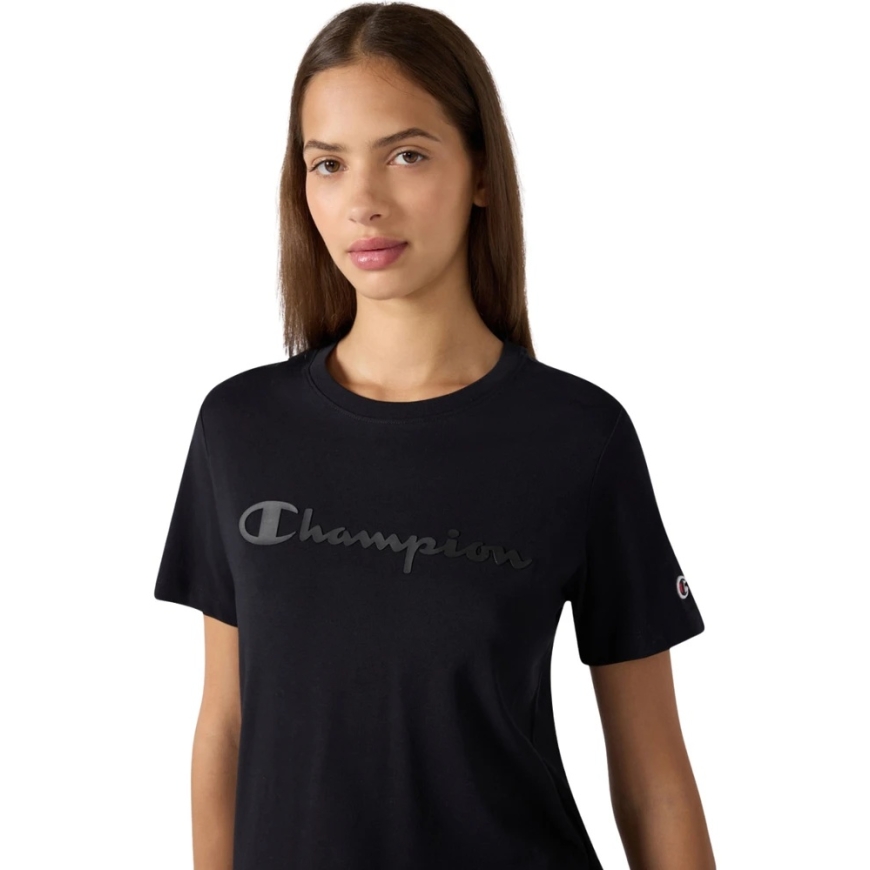 Moteriški marškinėliai Champion Short Sleeve juoda 119125 KK001 (XS) – 4