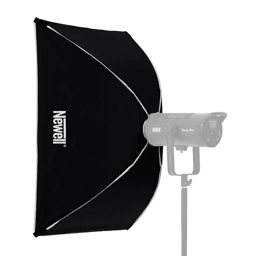 Valaistusmuunnin - Newell Suorakulmainen softbox 80 x 120 cm Bowens-asennus – 3