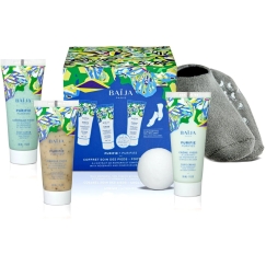Baija Paris Baija Purify Set (foot scrub, 30 ml + foot mask, 30 ml + foot cream, 30 ml + bath bubble, 60 g + ankle-length socks)