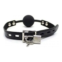 Toyz4Lovers Gag Ball Gag + Block (musta)