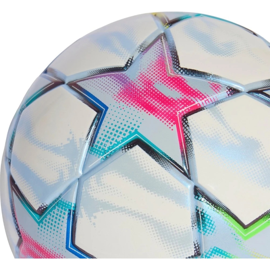 Adidas Futbola bumba UCL Mini 26/27 Līgas posms balta un zila KE9770 1 – 3