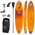 Amber Fox 12.4 V2 Inflatable Stand-Up Paddleboard Set, 376 x 87 x 15 cm, up to 230 kg, 15 psi Amber Fox 12.4 V2 Inflatable Stand-Up Paddleboard Set, 376 x 87 x 15 cm, up to 230 kg, 15 psi