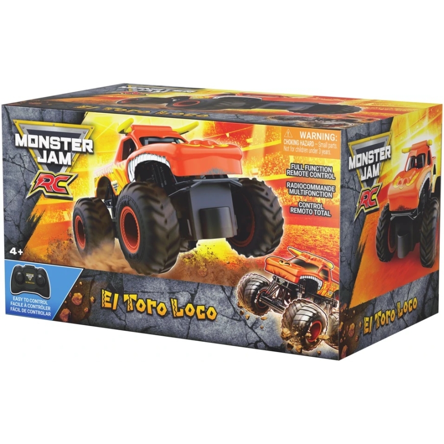 MONSTER JAM RC 1:24 auto El Toro Loco, 6076631 – 3