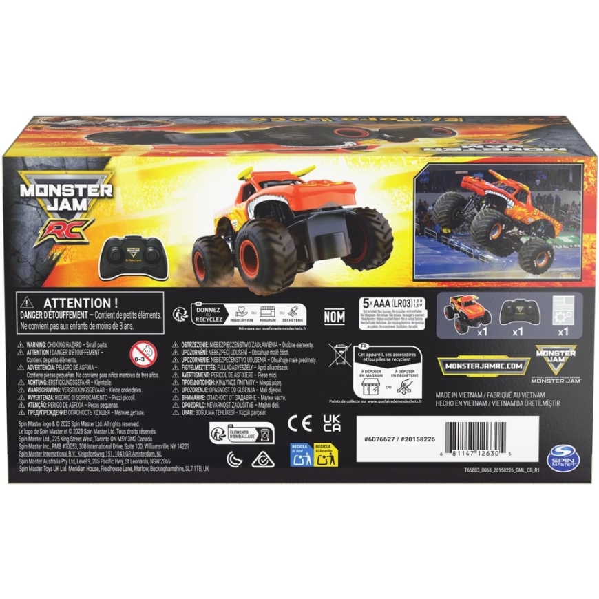 MONSTER JAM RC 1:24 грузовик El Toro Loco, 6076631 – 4