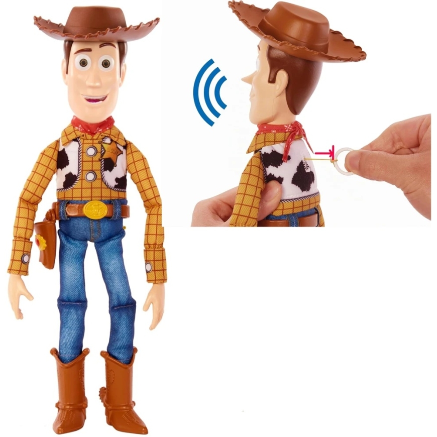 Veiksmo figūrėlė Toy Story – Mattel kaubojus su garsu – 2