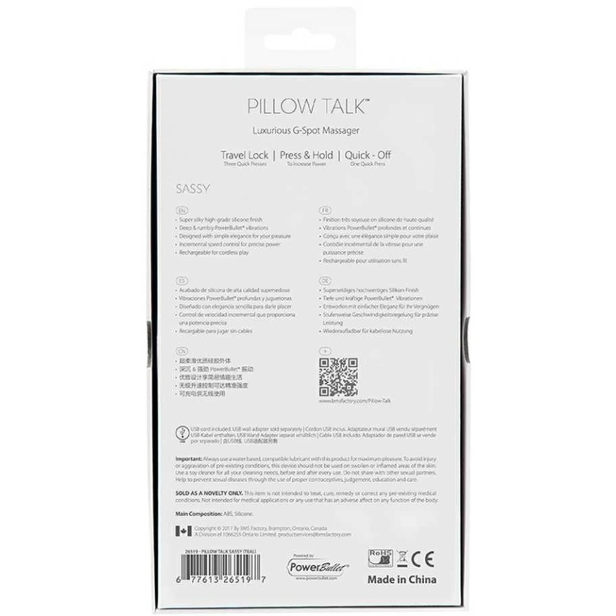 Rozā Pillow Talk - Sassy G-Spot Vibrators Rozā – 5