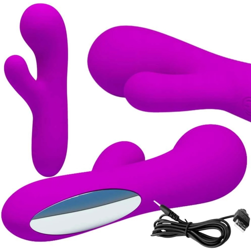 Pretty Love Vibrators Trusis Klitoram G-punkts 30 režīmi 13cm – 2