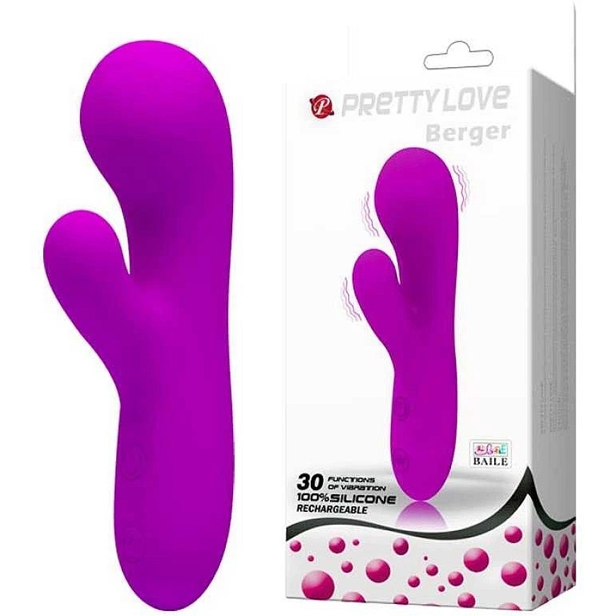 Вибратор Pretty Love Дыкун клитора G-spot 30 режимов 13см – 3