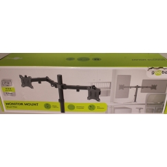 MÜÜDUD. Kahemonitori kinniti Flex, must | Kahemonitori kinniti Flex | Pööre, kallutus, pööramine | 17-32 " | Maksimaalne kaal (k