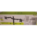 SALE OUT. Dual Monitor Mount Flex, Black | Dual Monitor Mount Flex | Swivel, Tilt, Rotation | 17-32 inches | Maximum weight capa SALE OUT. Dual Monitor Mount Flex, Black | Dual Monitor Mount Flex | Swivel, Tilt, Rotation | 17-32 inches | Maximum weight capa