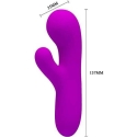 Pretty Love Vibrator triušio klitorio g taškas 30 režimų 13cm Pretty Love Vibrator triušio klitorio g taškas 30 režimų 13cm
