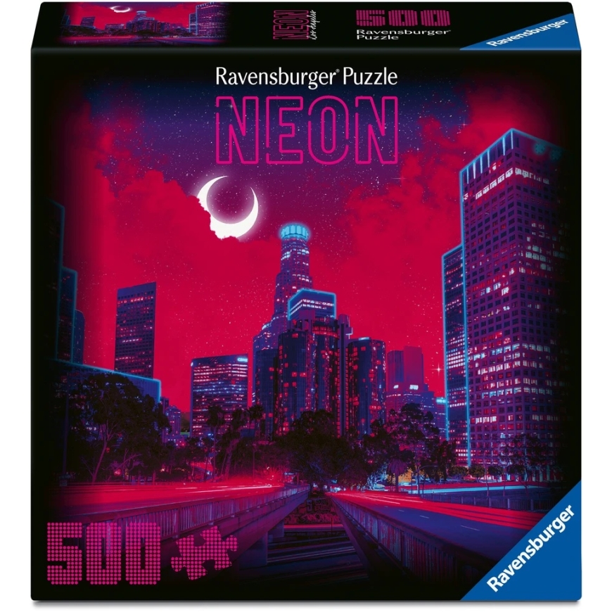 Ravensburger Pusle 500 tk - Neon pusle: Los Angeles