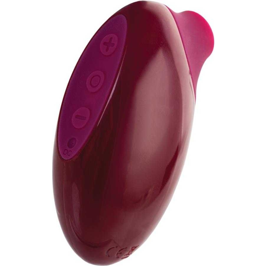 TOYFA A-Toys Myrty klitora vakuuma stimulators, bordo, 9,8 cm – 2