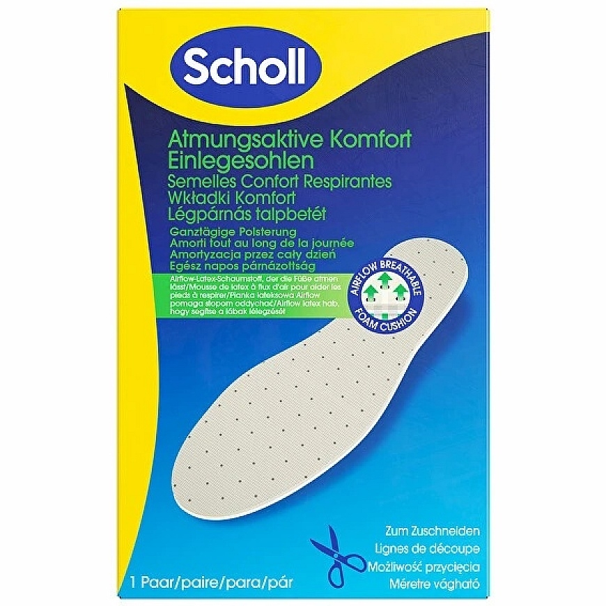 Scholl Oro cushioning insoles 1 pair