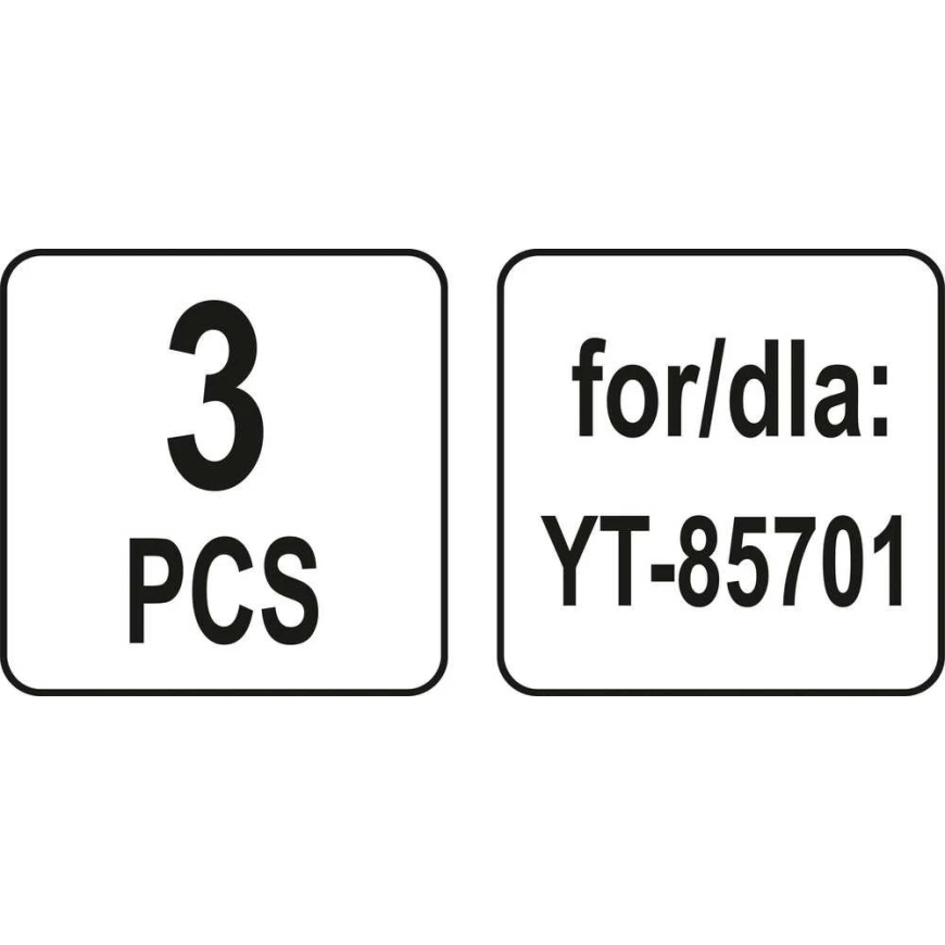 Toya Sa Poland YATO SYNTEETTINEN KONE 3 kpl. YT-85701:lle – 4