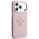 Guess Grained & Big Resin Logo maciņš iPhone 18 Pro Max / 17 Pro Max - Rozā Guess Grained & Big Resin Logo maciņš iPhone 18 Pro Max / 17 Pro Max - Rozā