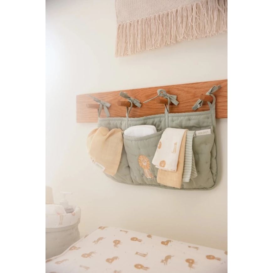 Муслиновый набор салфеток для рта Little Dutch `Safari Leo´ – 5