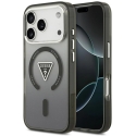 Guess IML Gradient Triangle Logo MagSafe -kotelo iPhone 18 Pro Max / 17 Pro Max musta