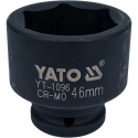 Toya Sa Poland Smūginā galvutē 3/4" īsā | 46 mm | sešu stūru CrMo | Yato (YT-1096) Toya Sa Poland Smūginā galvutē 3/4" īsā | 46 mm | sešu stūru CrMo | Yato (YT-1096)