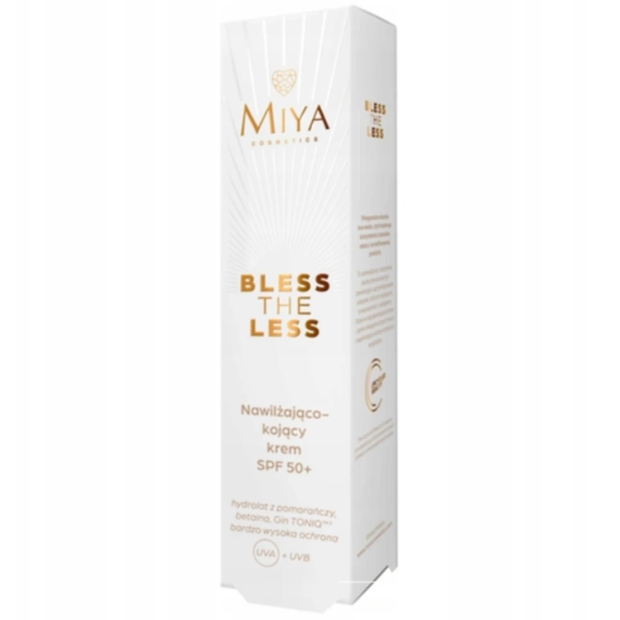 Miya Cosmetics Bless The Less kosteuttava rauhoittava voide SPF50+ 50 ml – 2
