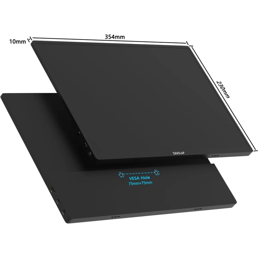 ZEUSLAP P16 Plus 16" Portable Monitorius – 3