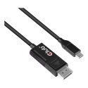 CLUB3D CAC-1557 видео кабель адаптер 1,8 m USB Type-C DisplayPort Черный CLUB3D CAC-1557 видео кабель адаптер 1,8 m USB Type-C DisplayPort Черный