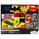 Aquarius DC Comics 3 Puzzles Set 500pcs Aquarius DC Comics 3 Puzzles Set 500pcs