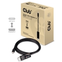 CLUB3D CAC-1557 видео кабель адаптер 1,8 m USB Type-C DisplayPort Черный CLUB3D CAC-1557 видео кабель адаптер 1,8 m USB Type-C DisplayPort Черный