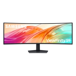 Samsung S95UC kompiuterio monitorius 124,5 cm (49") 5120 x 1440 pikseliai Dual QHD LCD Juoda
