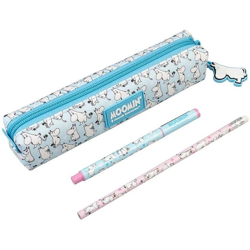 Herlitz Moomins - Pieštukas Case Set with Pen and Pieštukas