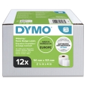DYMO LW - Shipping / Name Badge Labels - 54 x 101 mm - S0722420 Balts Pašlīmējošās printera uzlīmes