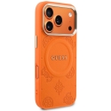 Guess Peony Hot Stamp MagSafe Case for iPhone 18 Pro Max / 17 Pro Max orange Guess Peony Hot Stamp MagSafe Case for iPhone 18 Pro Max / 17 Pro Max orange