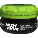 NISHMAN Matēta māla matu veidošanas vasks Keratin M2, 132 g NISHMAN Matēta māla matu veidošanas vasks Keratin M2, 132 g