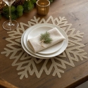 Fééric Lights and Christmas Fééric Lights or Shiny Table Mat SNOWFLAKE Fééric Lights and Christmas Fééric Lights or Shiny Table Mat SNOWFLAKE