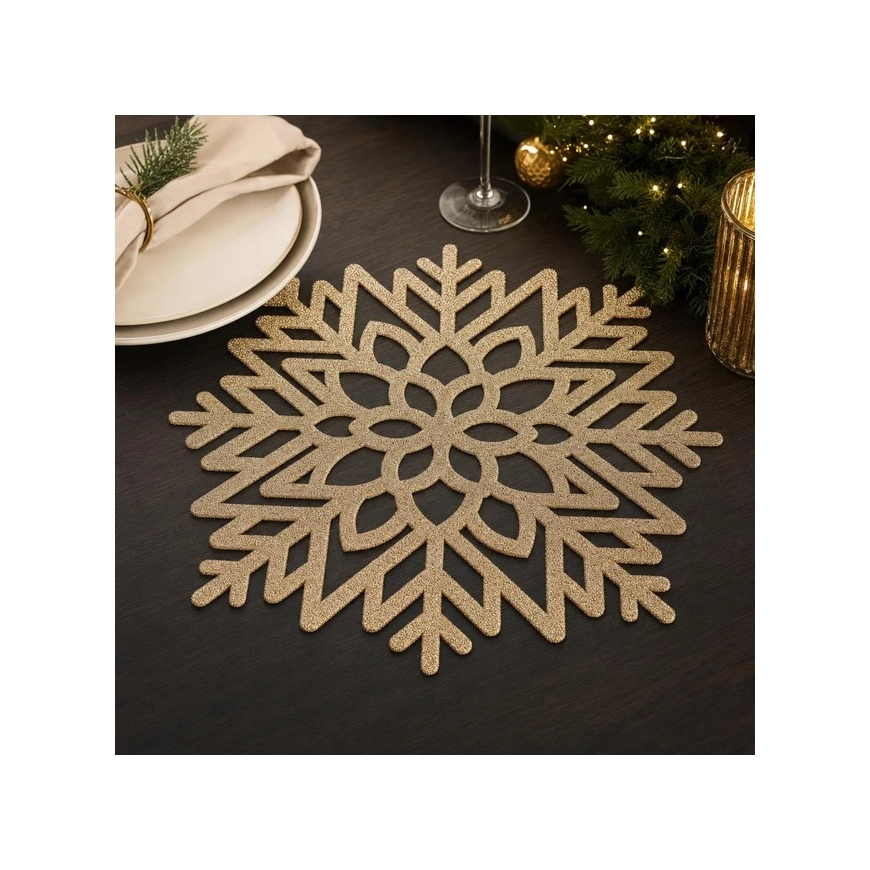 Fééric Lights ja Jõulude Fééric Lights või Läikiv lauamat SNOWFLAKE – 5